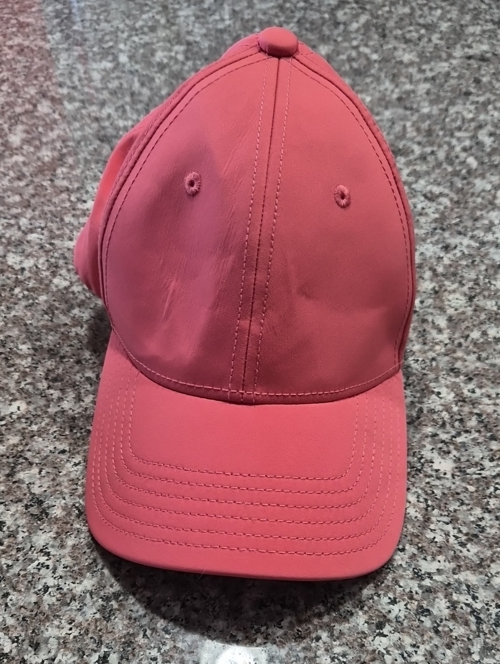 Ponyback Coral Pink Baseball Cap